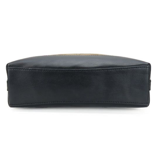 COACH Shoulder Bag F76674 PVC, Leather Brown Women Used Authentic