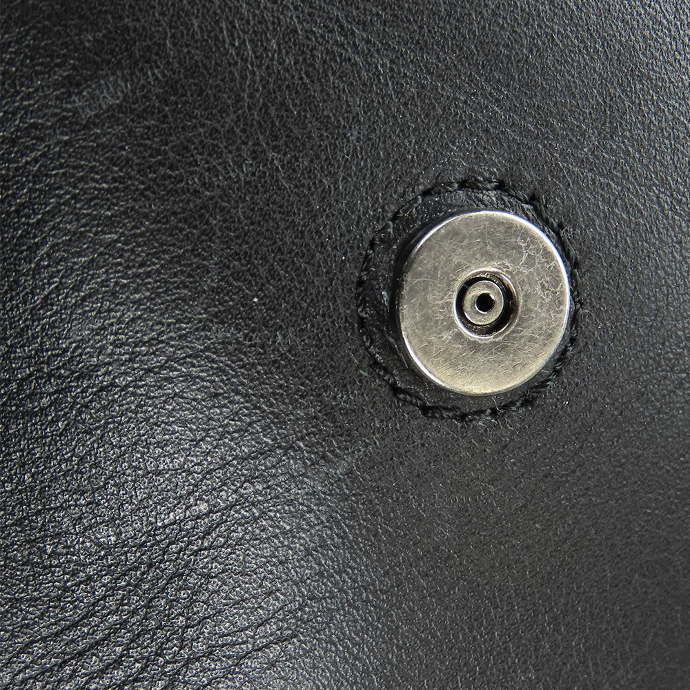 COACH Shoulder Bag F59723 leather black Women Used Authentic