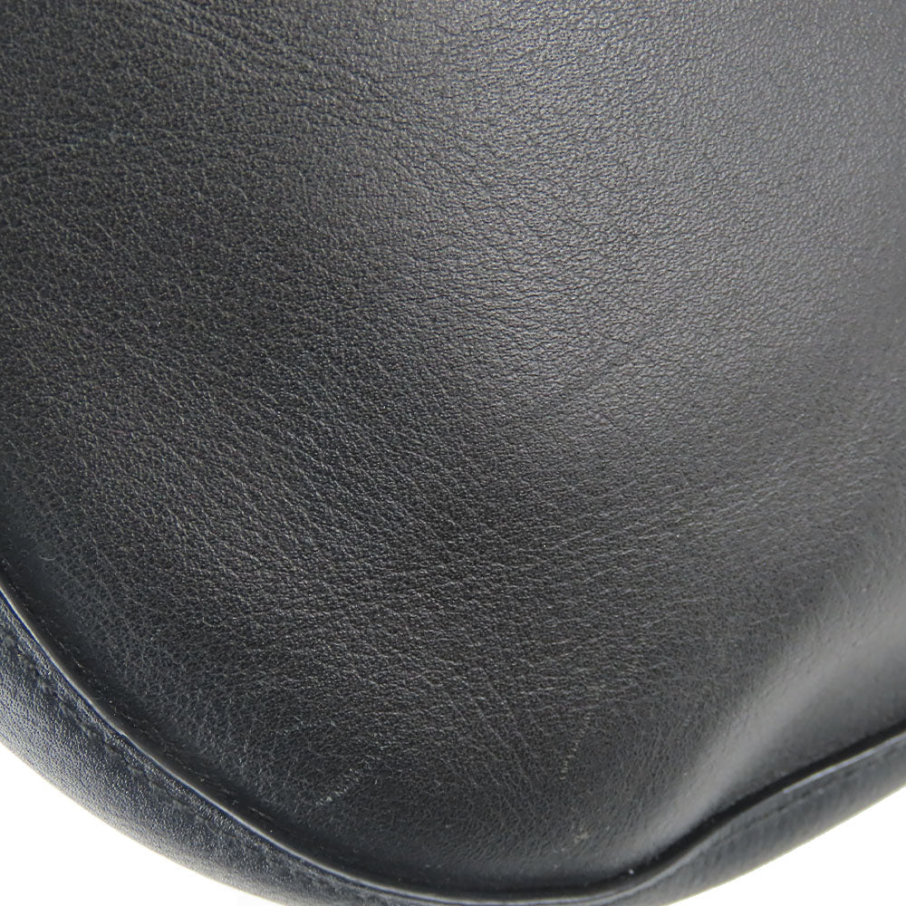 COACH Shoulder Bag F59723 leather black Women Used Authentic