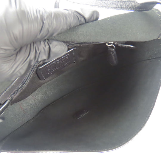 COACH Shoulder Bag F59723 leather black Women Used Authentic