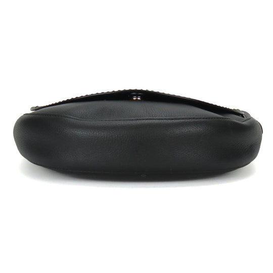 COACH Shoulder Bag F59723 leather black Women Used Authentic