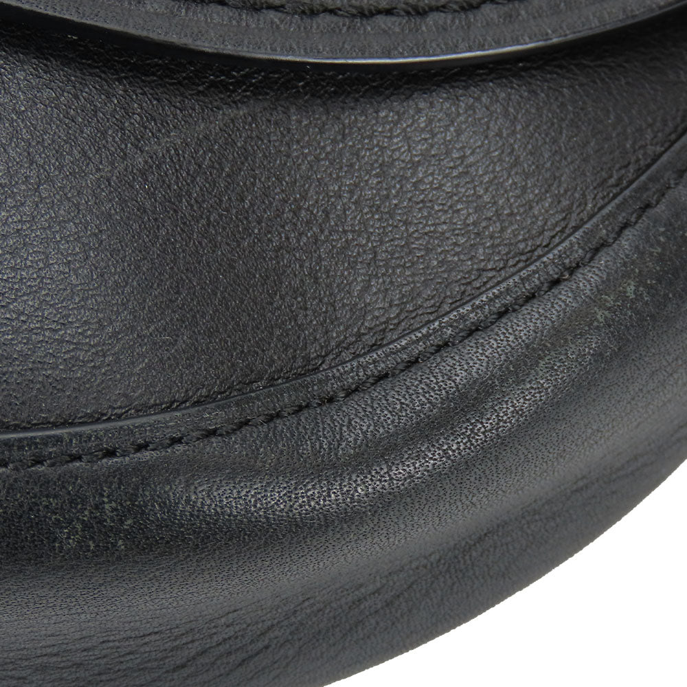 COACH Shoulder Bag F59723 leather black Women Used Authentic