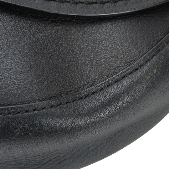 COACH Shoulder Bag F59723 leather black Women Used Authentic