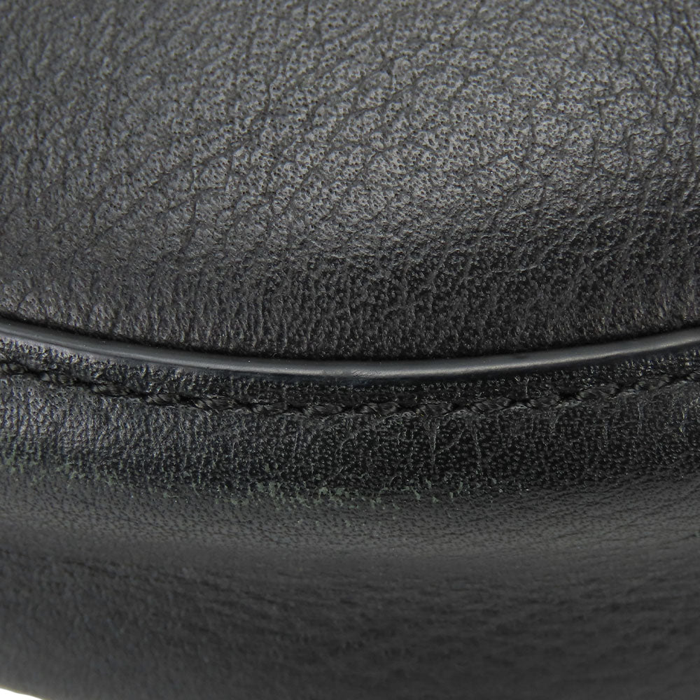 COACH Shoulder Bag F59723 leather black Women Used Authentic