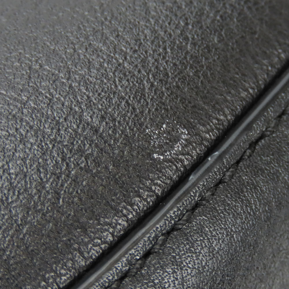 COACH Shoulder Bag F59723 leather black Women Used Authentic