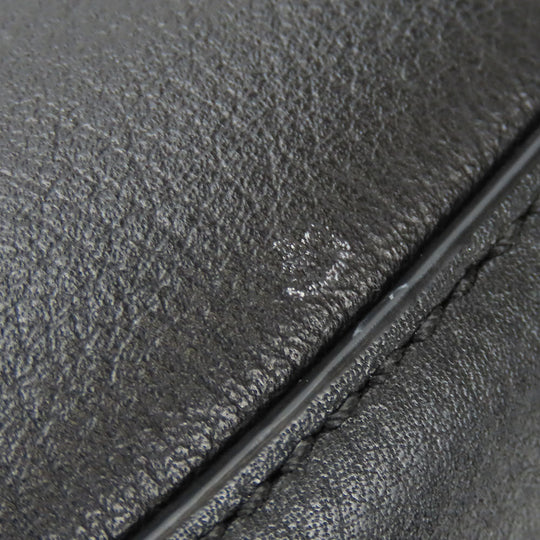 COACH Shoulder Bag F59723 leather black Women Used Authentic