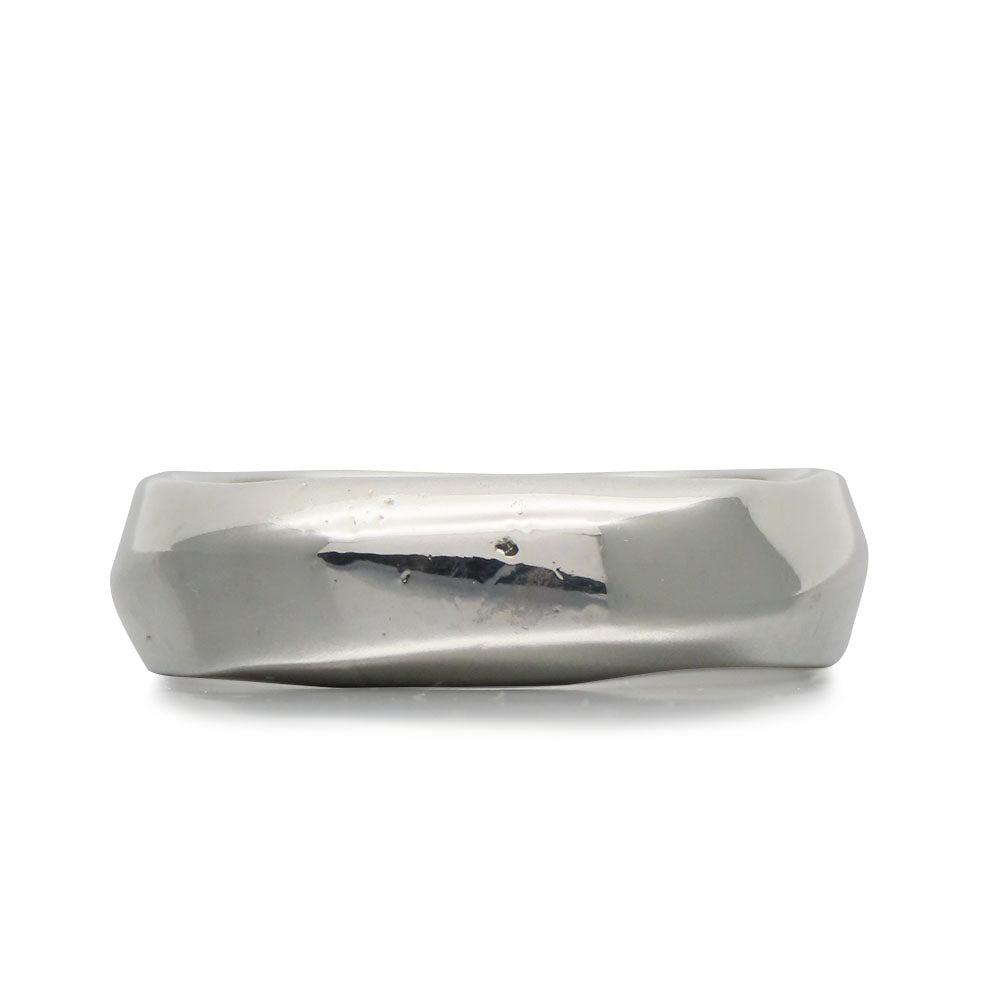 TIFFANY&Co. Ring Silver925 Silver Knife edge Women Used Authentic