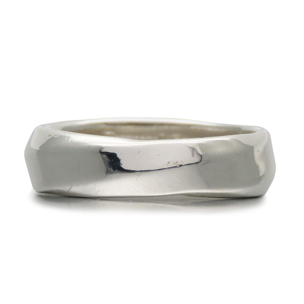 TIFFANY&Co. Ring Silver925 Silver Knife edge Women Used Authentic