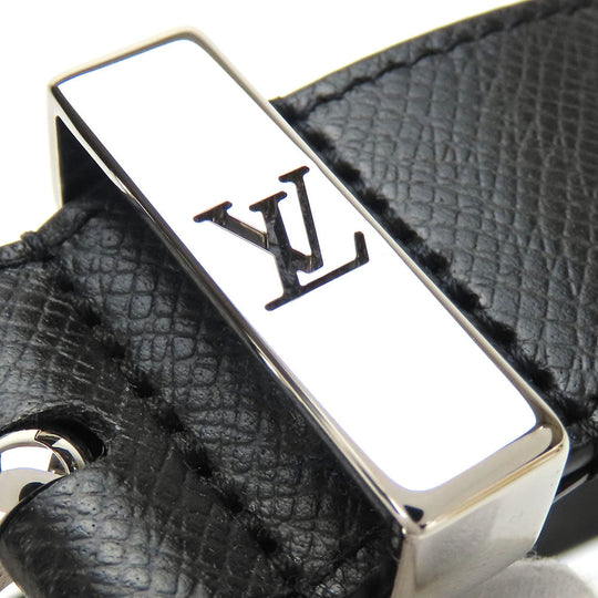 LOUIS VUITTON belt M8201 Taiga Noir Belt Pont Neuf 35MM