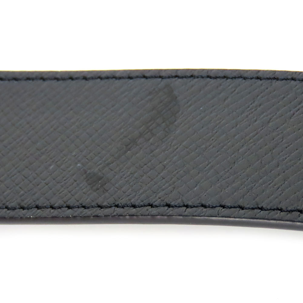 LOUIS VUITTON belt M8201 Taiga Noir Belt Pont Neuf 35MM
