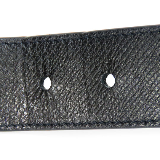 LOUIS VUITTON belt M8201 Taiga Noir Belt Pont Neuf 35MM