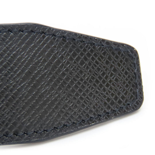 LOUIS VUITTON belt M8201 Taiga Noir Belt Pont Neuf 35MM