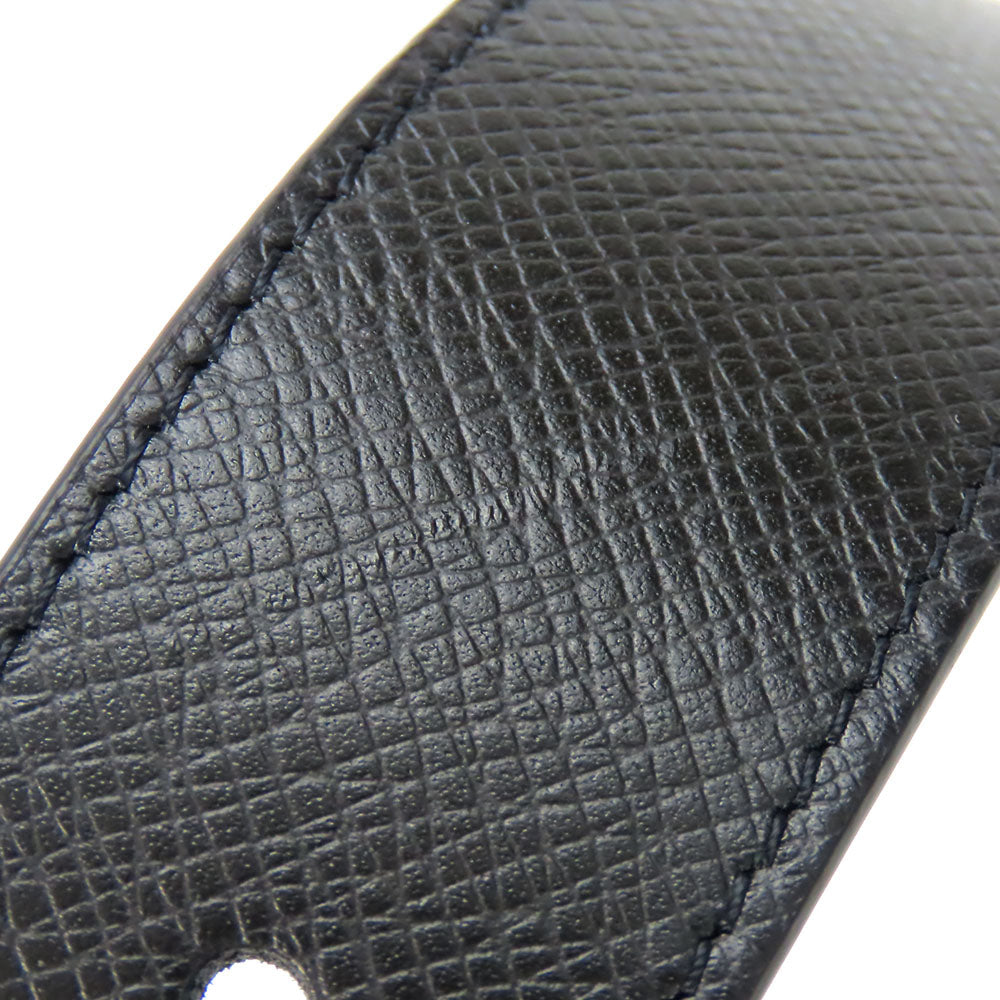 LOUIS VUITTON belt M8201 Taiga Noir Belt Pont Neuf 35MM