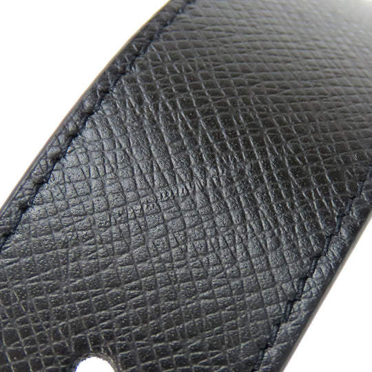 LOUIS VUITTON belt M8201 Taiga Noir Belt Pont Neuf 35MM