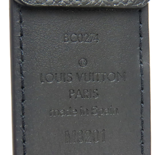 LOUIS VUITTON belt M8201 Taiga Noir Belt Pont Neuf 35MM