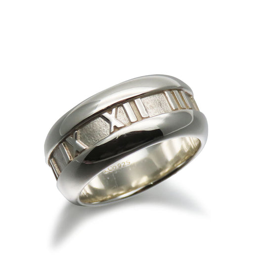 TIFFANY&Co. Ring Silver925 Silver Atlas Women Used Authentic