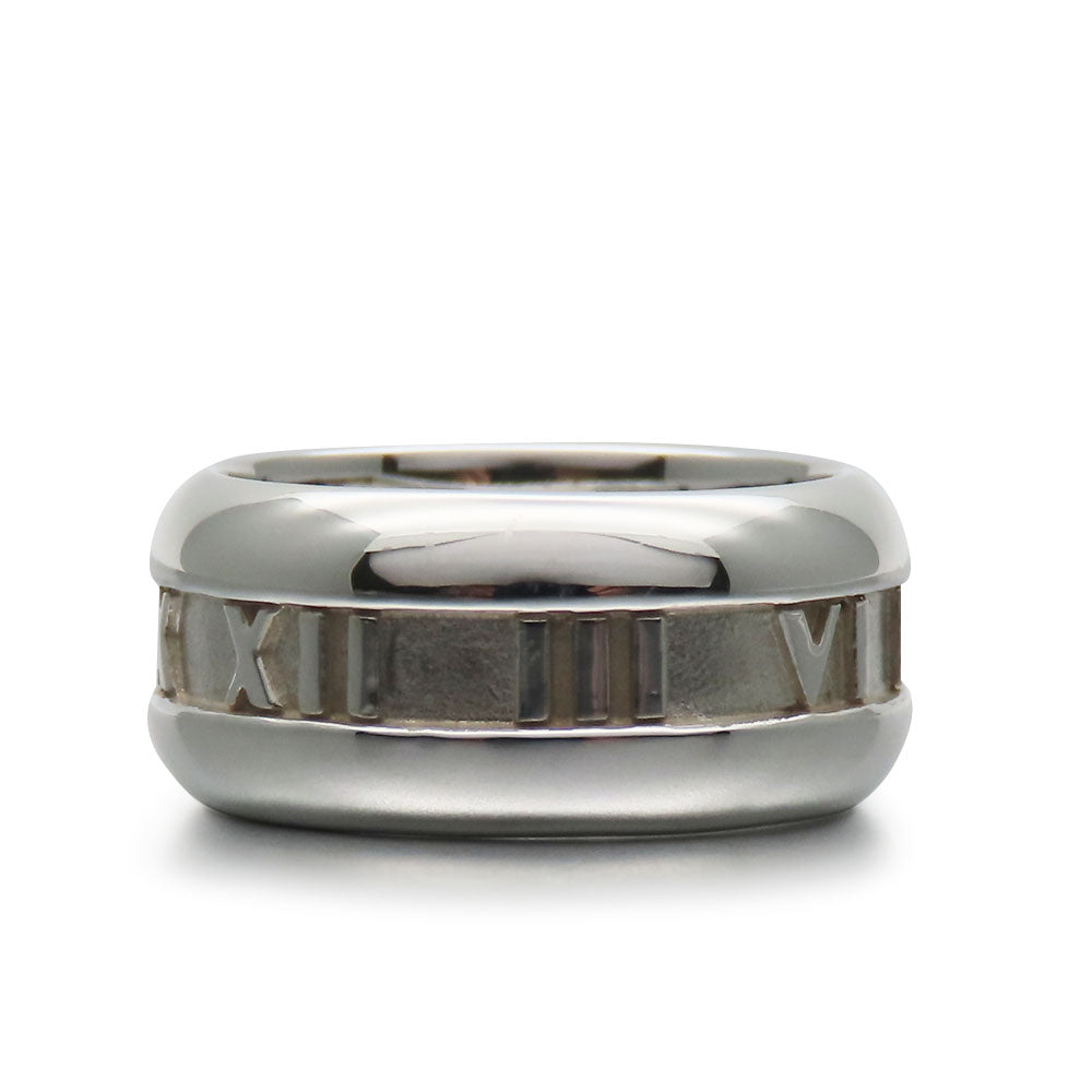 TIFFANY&Co. Ring Silver925 Silver Atlas Women Used Authentic