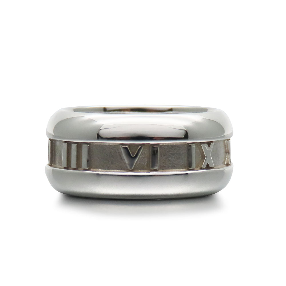 TIFFANY&Co. Ring Silver925 Silver Atlas Women Used Authentic