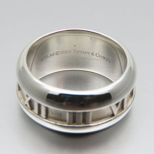 TIFFANY&Co. Ring Silver925 Silver Atlas Women Used Authentic