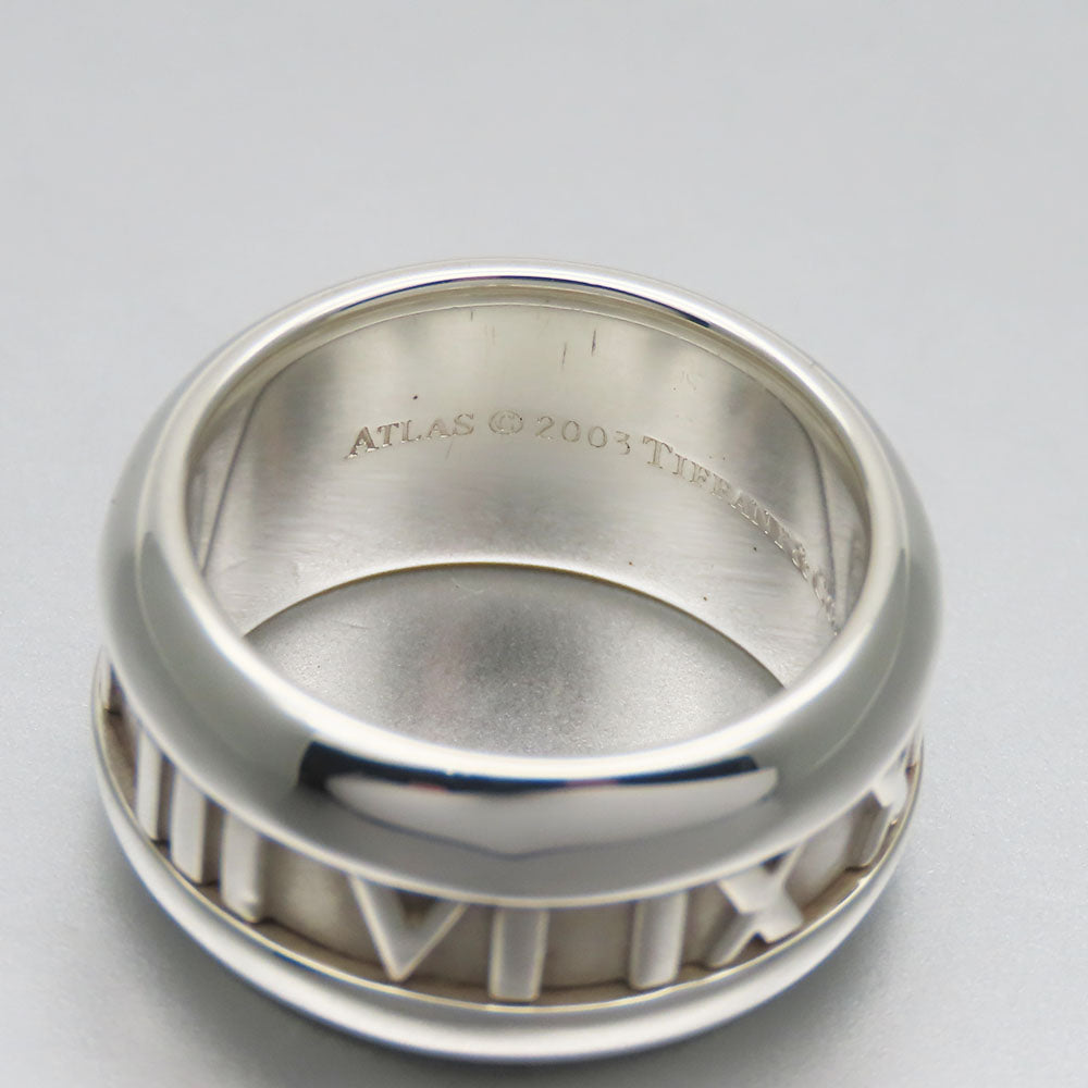 TIFFANY&Co. Ring Silver925 Silver Atlas Women Used Authentic