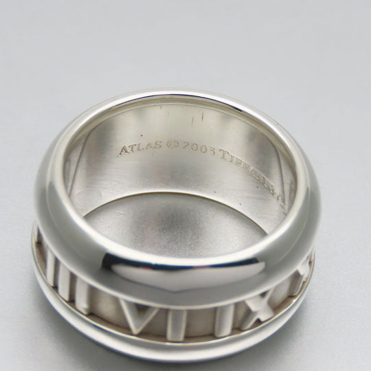 TIFFANY&Co. Ring Silver925 Silver Atlas Women Used Authentic