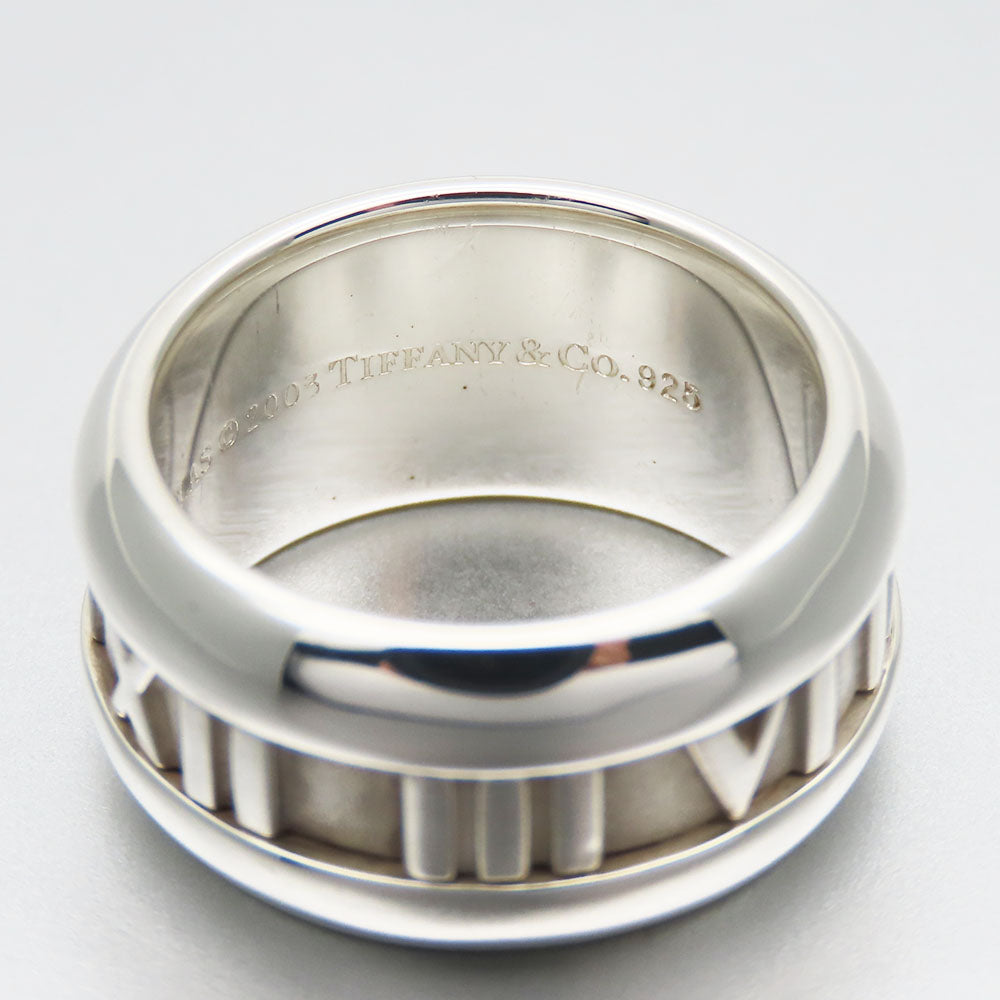 TIFFANY&Co. Ring Silver925 Silver Atlas Women Used Authentic