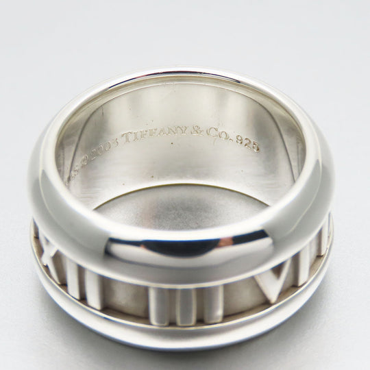 TIFFANY&Co. Ring Silver925 Silver Atlas Women Used Authentic