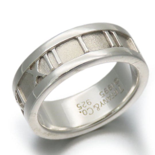 TIFFANY&Co. Ring Silver925 Silver Atlas Women Used Authentic