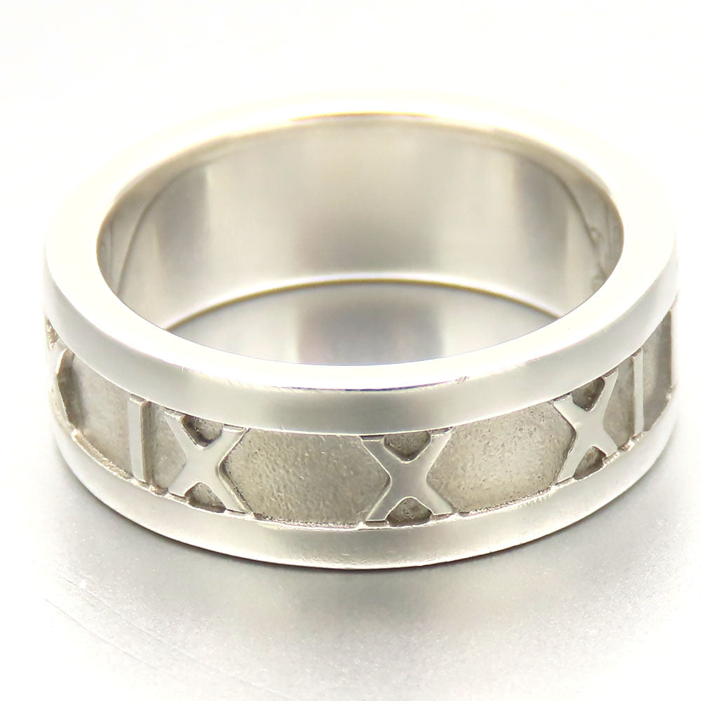 TIFFANY&Co. Ring Silver925 Silver Atlas Women Used Authentic