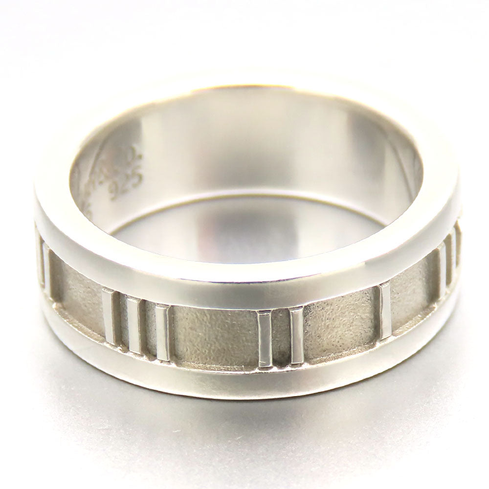 TIFFANY&Co. Ring Silver925 Silver Atlas Women Used Authentic