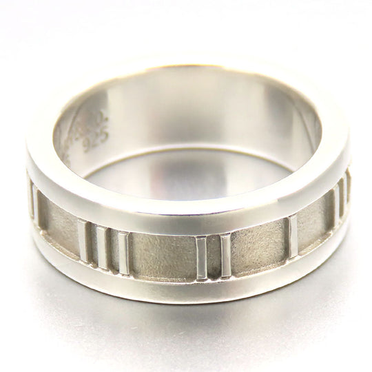 TIFFANY&Co. Ring Silver925 Silver Atlas Women Used Authentic