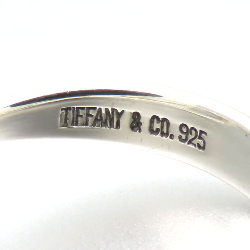 TIFFANY&Co. Ring Silver925 Silver Open wave Women Used Authentic