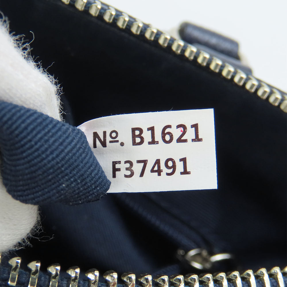 COACH Handbag F37491 Leather, PVC black Women Used Authentic