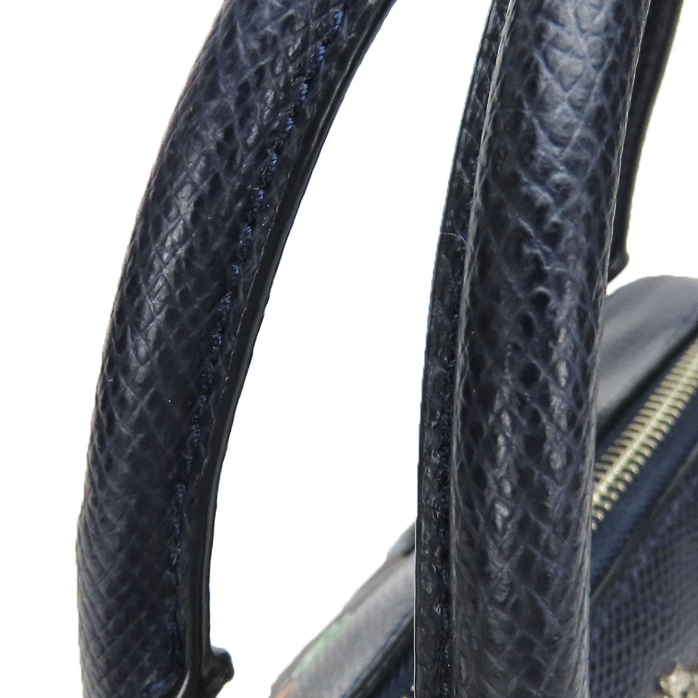 COACH Handbag F37491 Leather, PVC black Women Used Authentic