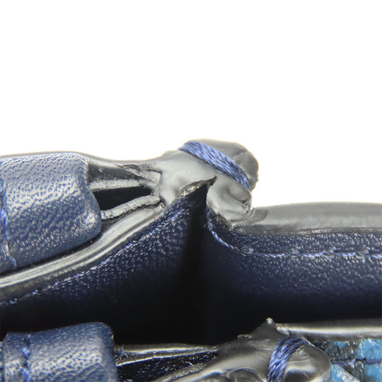 COACH Tote Bag 36571 leather Navy Crosby Carryall Women Used Authentic