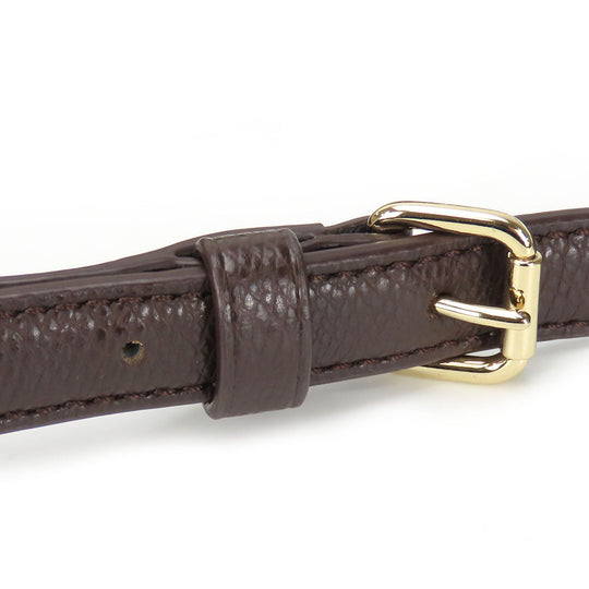 COACH Shoulder Bag F55363 Canvas, Leather Brown Women Used Authentic