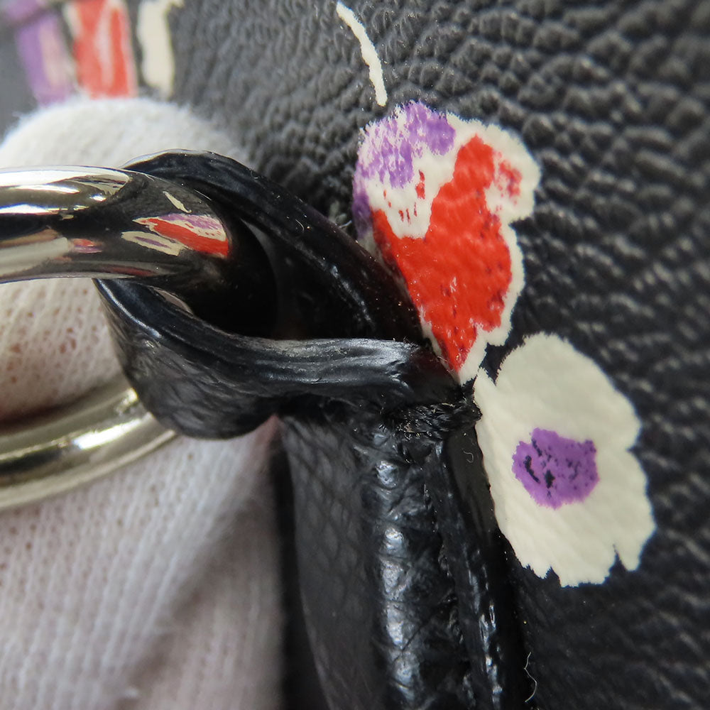 COACH Handbag F37421 leather black Women Used Authentic