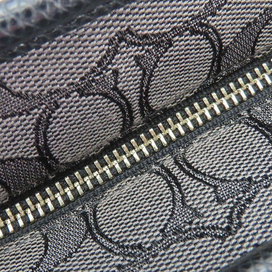 COACH Tote Bag F55364 Canvas, Leather black Women Used Authentic