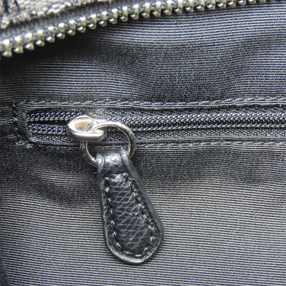 COACH Tote Bag F55364 Canvas, Leather black Women Used Authentic