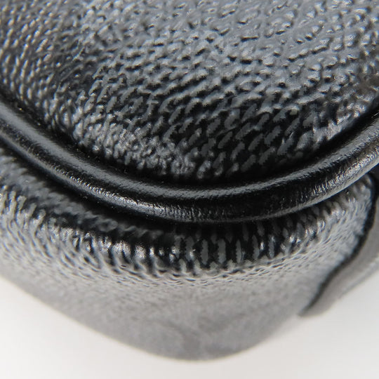 COACH Shoulder Bag F50715 leather black unisex(Unisex) Used Authentic