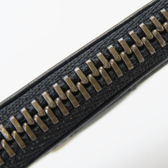 GUCCI Coin case 627064 leather black GG Marmont Women Used Authentic