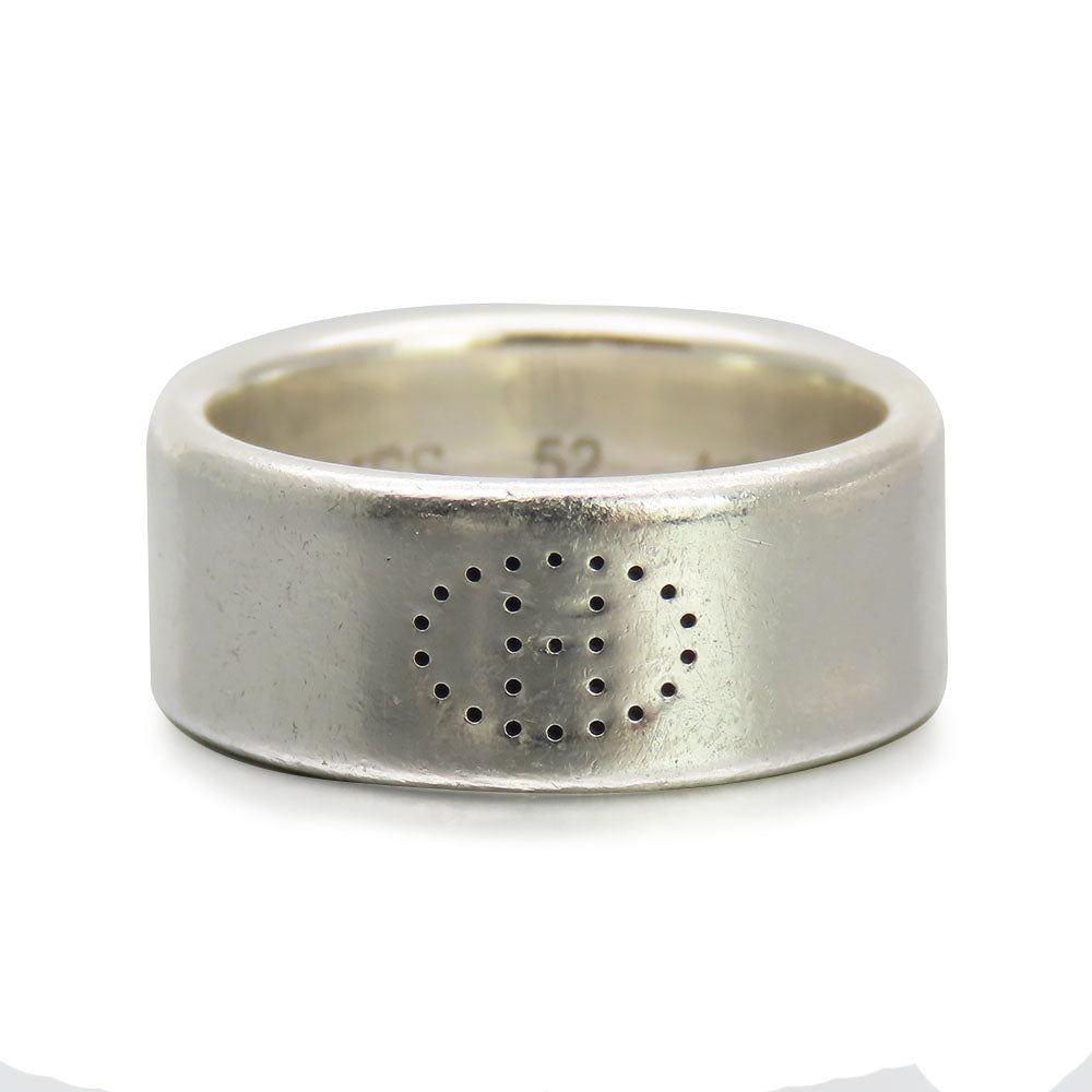 HERMES Ring Silver925 Silver Evelyn unisex(Unisex) 52 Used Authentic