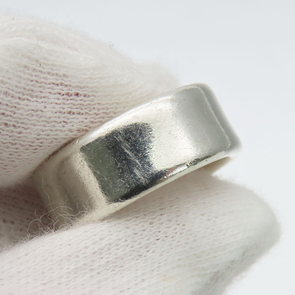 HERMES Ring Silver925 Silver Evelyn unisex(Unisex) 52 Used Authentic