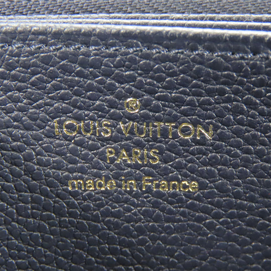 LOUIS VUITTON Long Wallet Purse M62121 Monogram Ann Platt Marine Rouge Zippy wallet Women Used Authentic