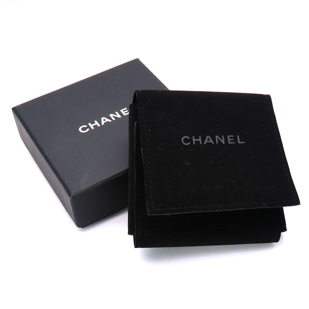 CHANEL Pierce metal gold COCO Mark Triple star Women Used Authentic