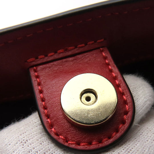 COACH Shoulder Bag C6232 Red Women Used Authentic