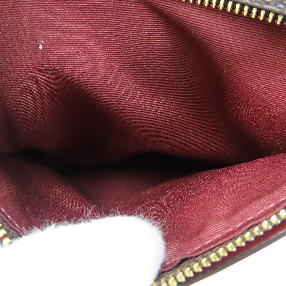 COACH Shoulder Bag C6232 Red Women Used Authentic