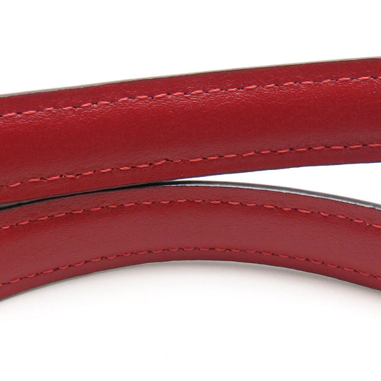 COACH Shoulder Bag C6232 Red Women Used Authentic