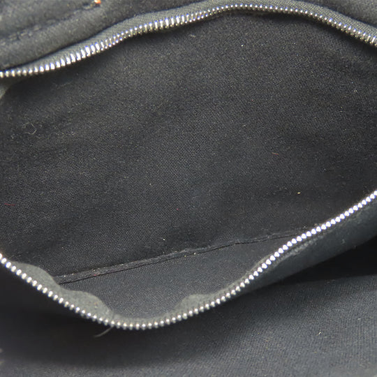 HERMES Handbag cotton black Fool ToePM unisex(Unisex) Used Authentic