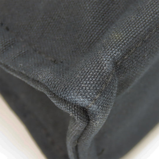 HERMES Handbag cotton black Fool ToePM unisex(Unisex) Used Authentic